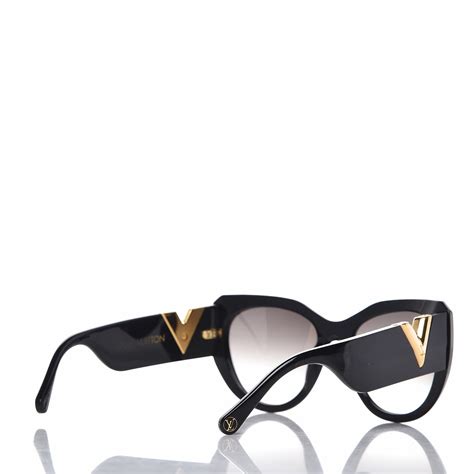 LOUIS VUITTON My Fair Lady Sunglasses Z0902W Black.